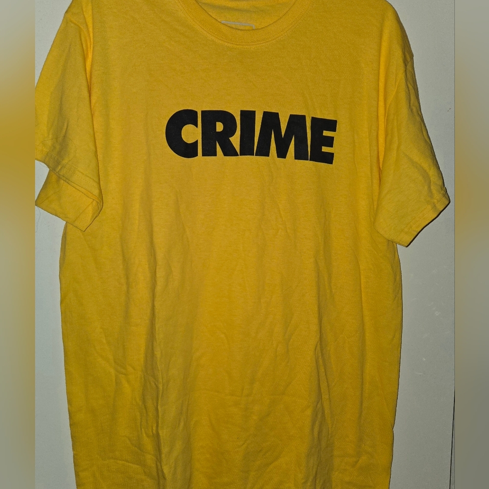 CRIME 📹 Yellow Tshirt